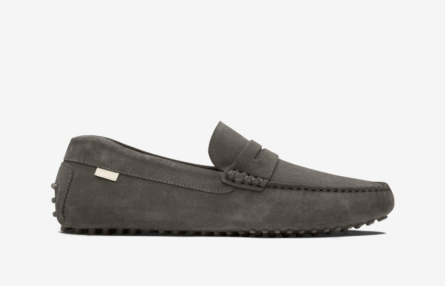 Oliver Cabell Driver Mens Loafers Dark Grey UK-268930